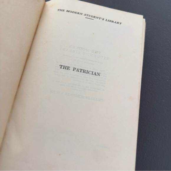 Vintage 2 Book Bundle Antique Lot The Patrician The Ordeal of Richard Feverel - Picture 9 of 16